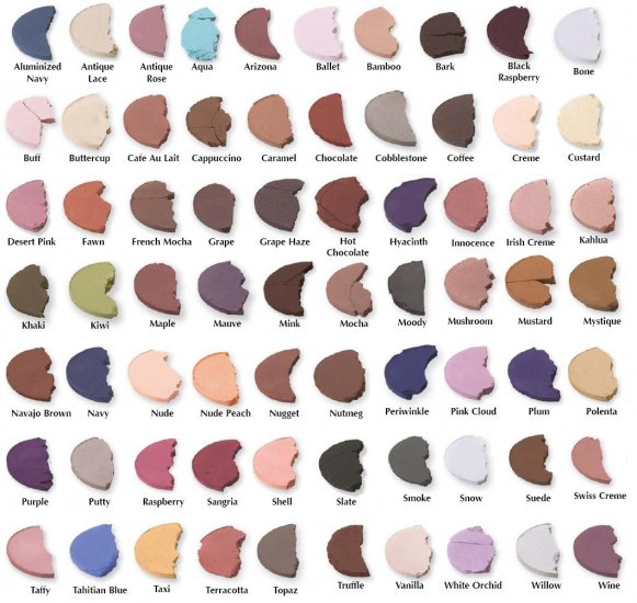 Matte shadow Refill Pans