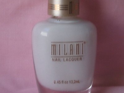MILANI FRENCH Manicure NAIL Polish #301 WHITE Solid Matte White