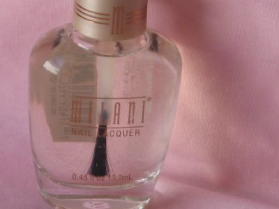 MILANI Manicure Nail Polish Treatment #203 QUICK DRY TOP COAT Clear