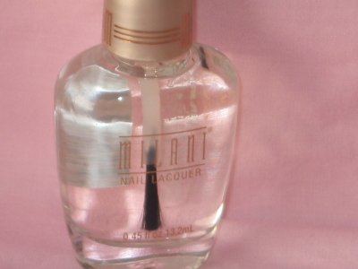 MILANI FRENCH Manicure Line Nail Polish #41 CRYTSAL CLEAR or Top Coat