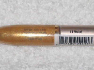 MILANI CRYSTAL GLASS Lip Gloss #11 VIOLA Beauty GOLD Shimmer Lipgloss NEW & SEALED