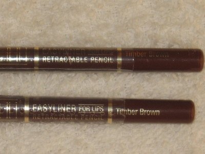 2 MILANI EASYLINER RETRACTABLE LiP Liner Pencils TIMBER BROWN LipLiner MED DarK BrowN NEW SEALED
