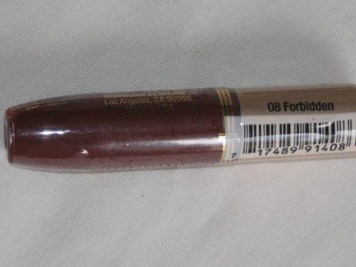 MILANI CRYSTAL GLASS Lip Gloss #08 FORBIDDEN Dark ReD Rust Beauty Lipgloss NEW & SEALED