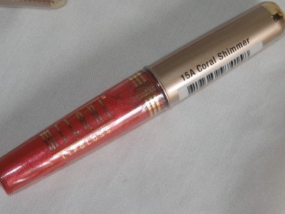 MILANI Lip Gloss #15A CORAL SHIMMER Beauty CORAL Shimmer Lipgloss NEW & SEALED