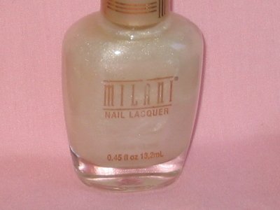MILANI PEARLIZED Nail Polish #39 DREAMY CREME Very Nice RICH CREAM