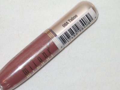 MILANI CRYSTAL GLASS Lip Gloss #08A TABOO Beauty Medium Rose Mauve Lipgloss NEW & SEALED