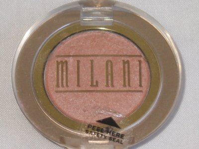 MILANI EyE Shadow Compact #08A PEACHY PEACH SHimmer Peach Eyeshadow NEW SEALED