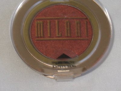 MILANI EyE Shadow Compact #04 FLARE Shimmer Dark Rust Eyeshadow NEW SEALED