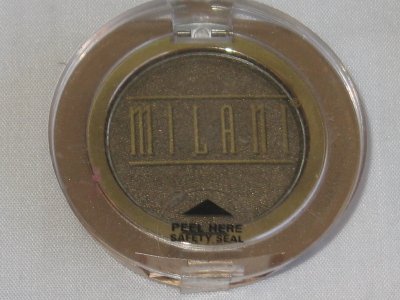 MILANI EyE Shadow Compact #17 ANTIQUE GOLD Shimmer Green Gold Eyeshadow NEW SEALED