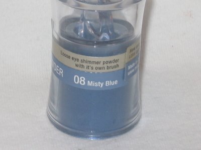 MILANI Loose EyE Shadow Shimmer Pot #08 MISTY BLUE Wet or Dry Shadow NEW SEALED