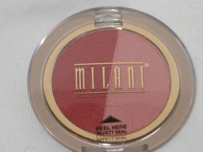MILANI Double Impact Powder BLUSH Compact #04 CHERRIES ON TOP Blush NEW SEALED
