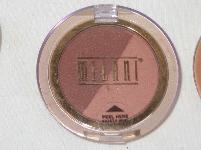 MILANI Double Impact Powder BLUSH Compact #03 COFFEE N CREAM Blush NEW SEALED