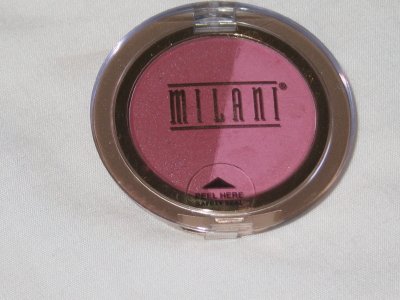 MILANI Double Impact Powder BLUSH Compact #02 WINE and ROSES Blush NEW SEALED