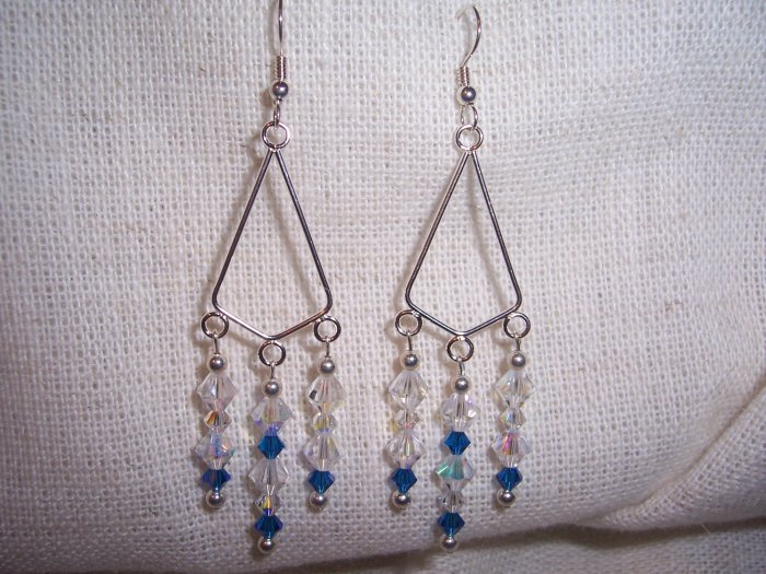 Swarovski AB Crystal Earring