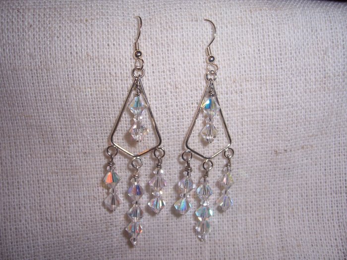 Swarovski AB Chandelier Earrings