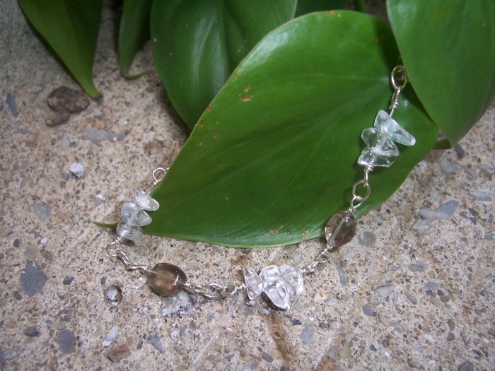 Clear and Smokey Quartz