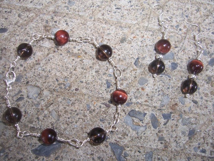 Red Tiger's Eye and Blackstone