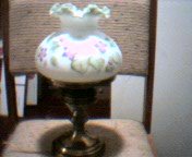 Fenton 1992 Boudoir Lamp 73137S Newinboxhandpt. violet