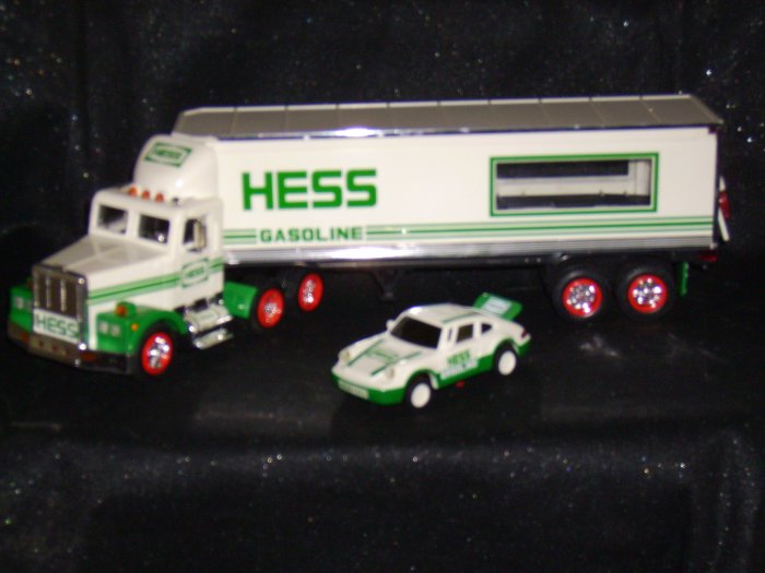 1992 Hess Tractor Trailer with Porche