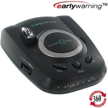 EARLY WARNING EW-3005 SAFETY RADAR LASER DETECTOR SAFETYRADARLASER DETECTORS NEW