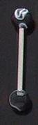 Marbled Black Tongue Barbell