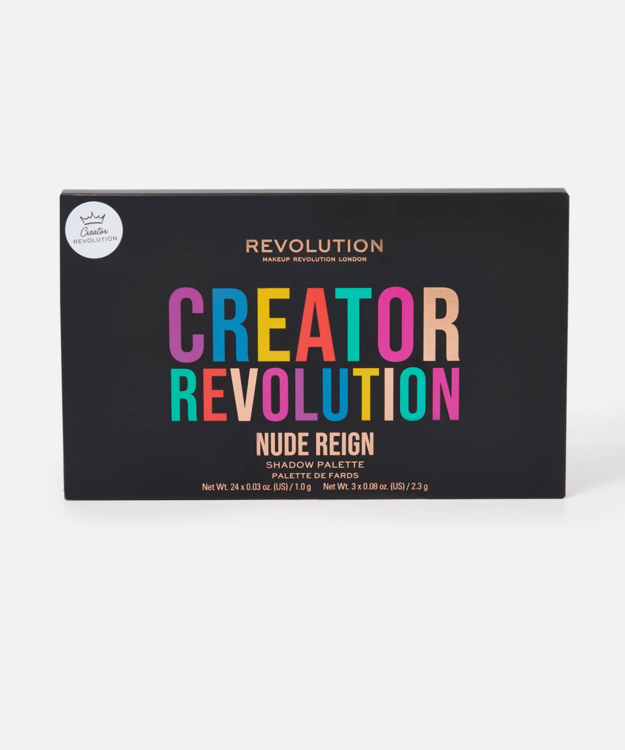 CREATOR REVOLUTION LIMITLESS EYESHADOW PALETTE NUDE REIGN