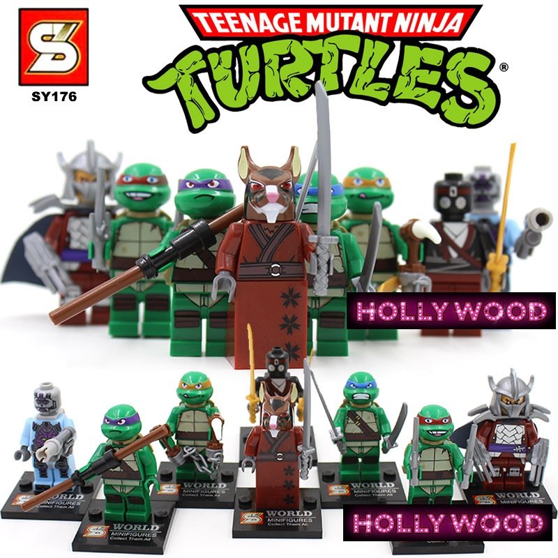 ninja turtle building blocks