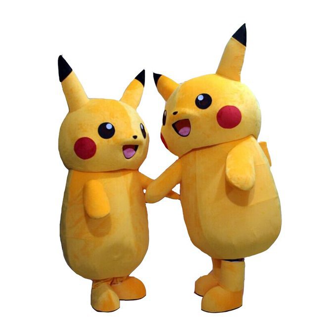 Pokemon Mascot Costume Pokemon Go Character Adult
