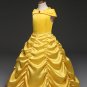 Princess Belle Beauty and the Beast Girls Character Dress Costume 4T-10