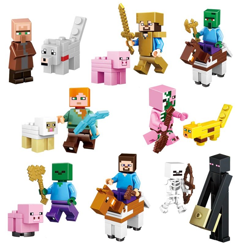 minecraft mini figures wither