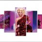 RuPaul's Drag Race Colors HD Wall Decor 5PC Framed oil Painting