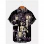 The Munsters movie horror Vintage Shirt For Men Casual wear 3d Printed