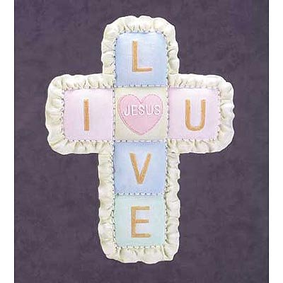 I Love U Quilt Cross