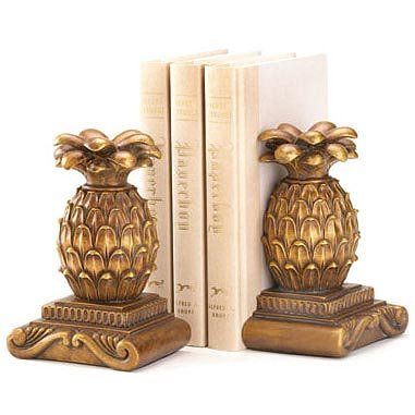 Pineapple Bookends