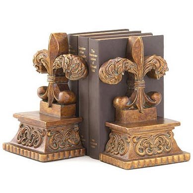 Fleur-de-lis Bookends