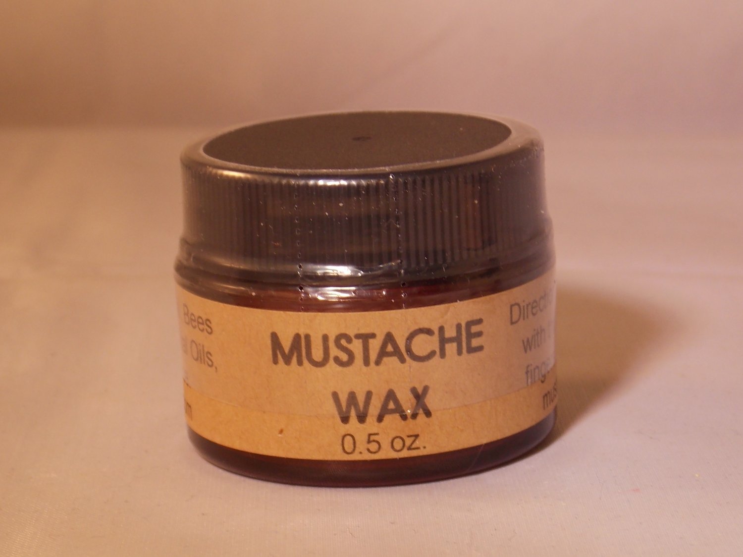 MUSTACHE WAX, Minty Bay Rum, Men's Skin Care, Shaving, Grooming, Personal Care, mustache tamer