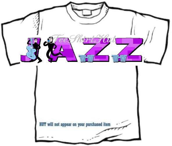T-shirt, Your Name in BEATNIKS , Jazz, - (Adult xxLg)