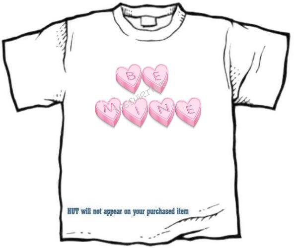 T-shirt, Your Name in CANDY HEARTS - (youth & Adult Sm - xLg)