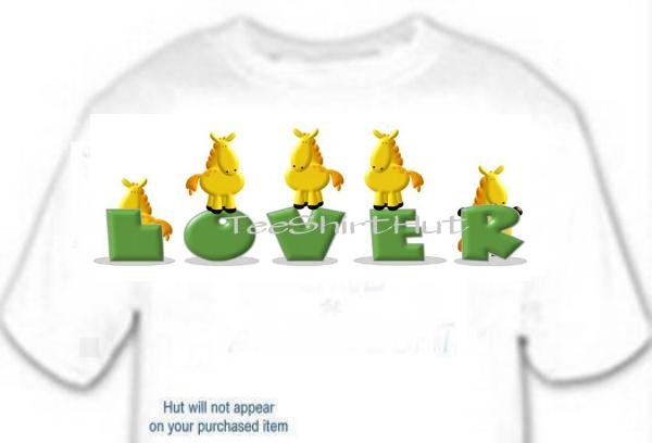 T-shirt, Your Name CHUNKY HORSE, or horse Lover - (Adult xxLg)