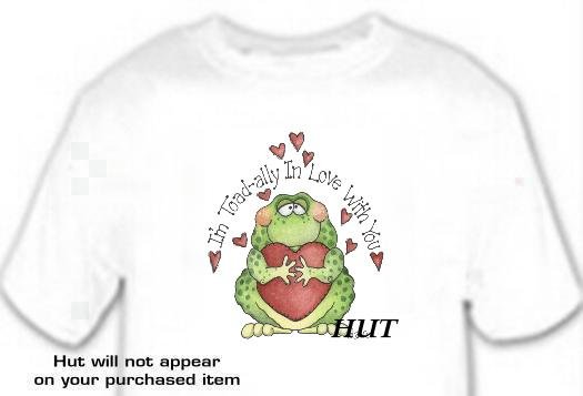 T-shirt, I'M TOAD-ALLY IN LOVE with YOU - (youth & Adult Sm - xLg)