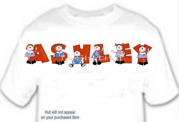 T-shirt, Your Name in RAGGEDY DOLL - (Adult 4xLg - 5xLg)