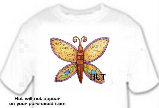 T-shirt, WHEN I COUNT MY BLESSING, I COUNT U TWICE - (Adult 4xLg - 5xLg)