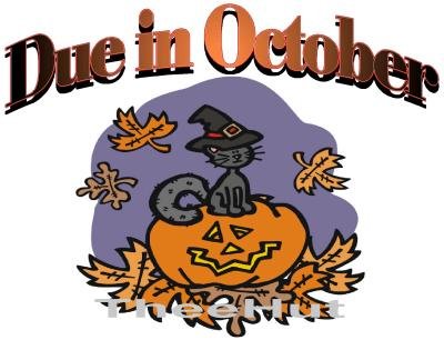 DUE in OCTOBER, pumpkin, fall leaves , -- MATERNITY shirt, (small to x Large)