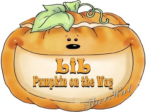 LIL PUMPKIN on the WAY , -- MATERNITY shirt, (small to x Large)