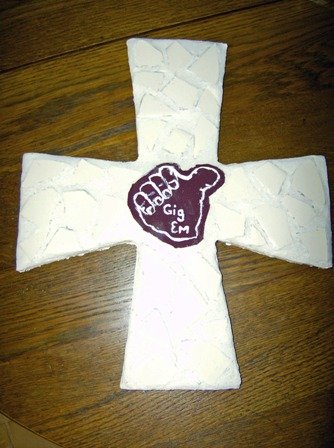 Gig Em Aggie Cross