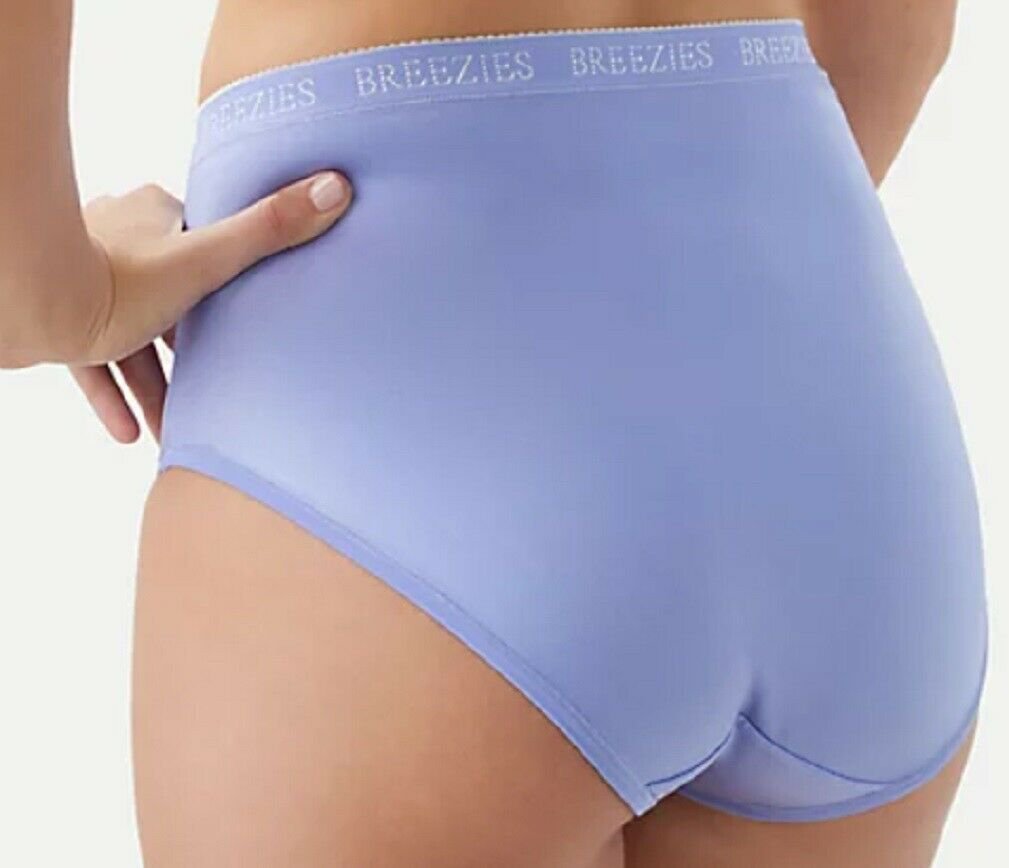 Breezies Nylon Microfiber Hi Cut Panty Set Of 4 Or 3