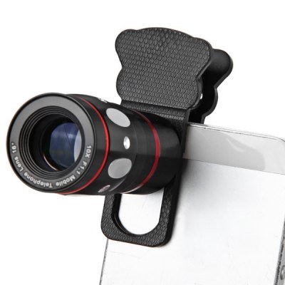 Clamp Camera Lens including Fisheye Telephoto Macro and Wide Angle for Most Smart Phones(IA0194701)