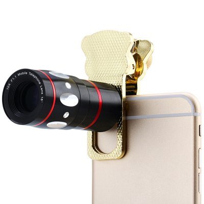 Clamp Camera Lens including Fisheye Telephoto Macro and Wide Angle for Most Smart Phones(IA0194702)