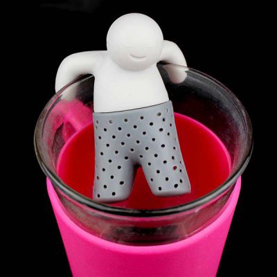 Novel Teabags Silicone Tea Strainer Filter Home Office Gadget(117370501)