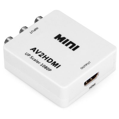 AVH01 Mini 1080P / 720P AV to HDMI Video Converter Support PAL NTSC SECAM Format(116199701)